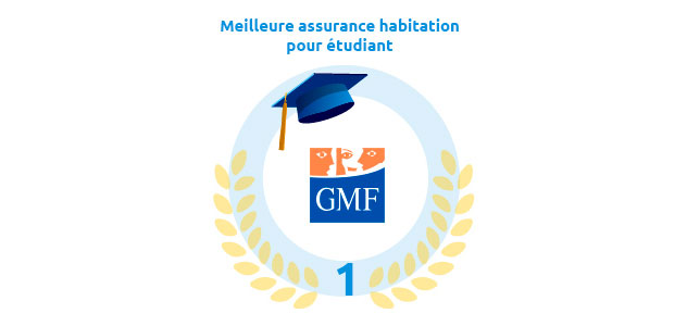 GMF élue meilleure assurance habitation pour étudiant